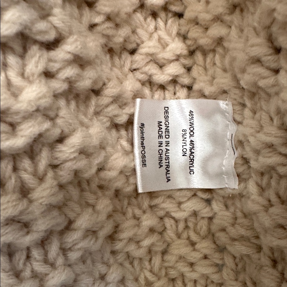 Posse Jasper Cardigan. Size S - Picture 7 of 8